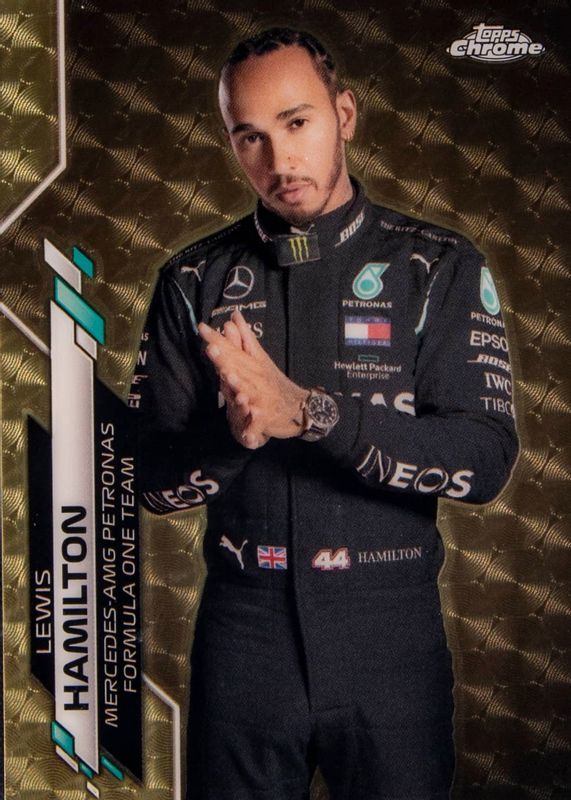 Graded trading card, front view